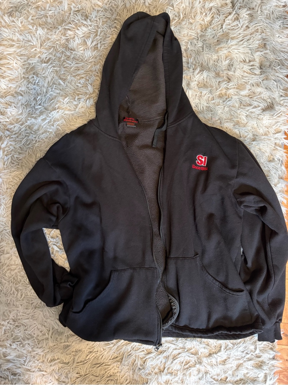 SI Black' Zip Hoodie Jacket
